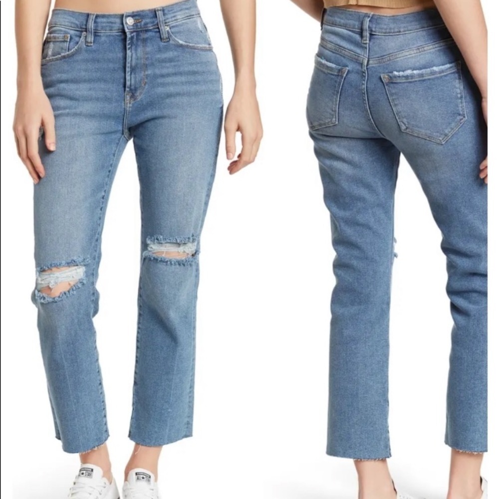 NWT KENSIE vintage luxe the high rise stovepipe jeans size 10/30‎